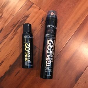 NEW Redken Triple Take 32 Hairspray & Shine Flash